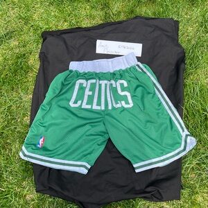 Just Don Celtics Basketball Shorts